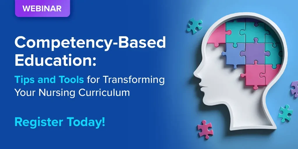 Banner image promoting UWorld’s Competency-Based Education webinar