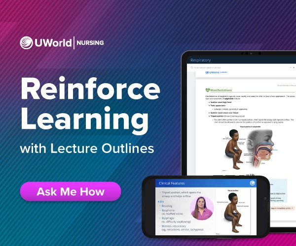 Reinforce learning with lecture outlines