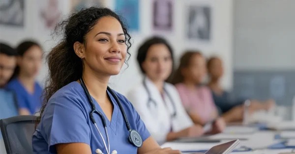 Nursing student optimistic about future