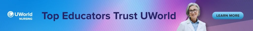 Top educators trust uworld banner ad