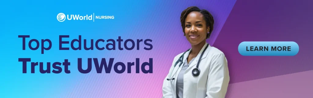 Top educators trust uworld banner ad