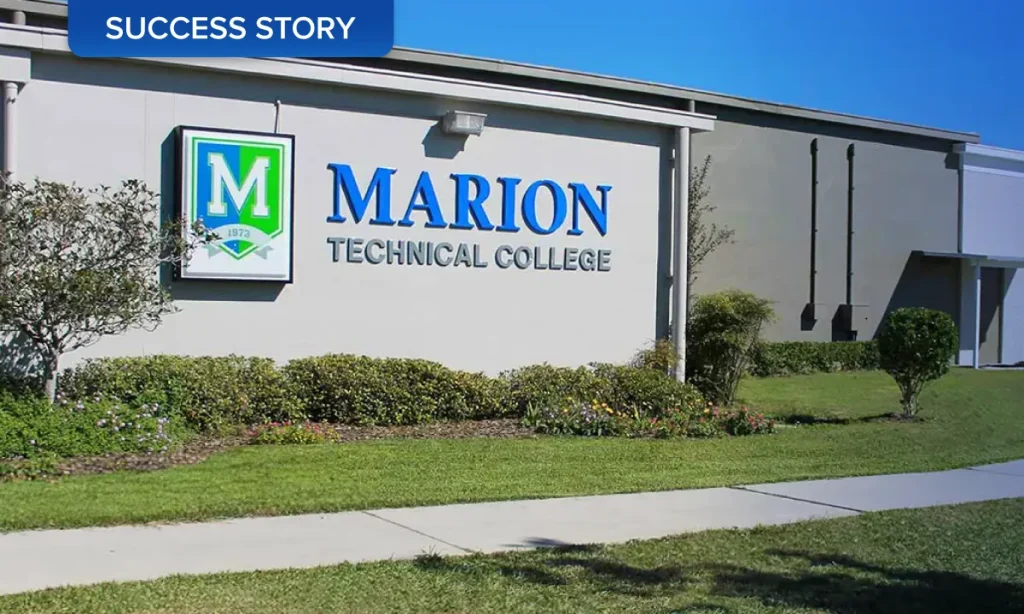 Marion Technical College NCLEX Success Banner