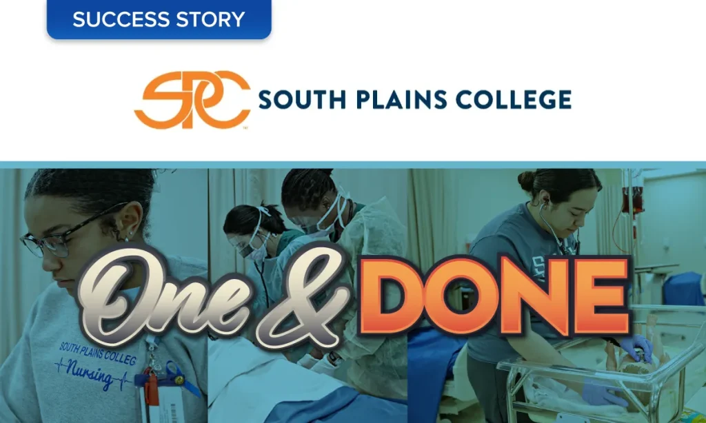 South Plains College NCLEX Success Banner