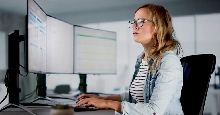 student taking UWorld NCLEX self-assessment