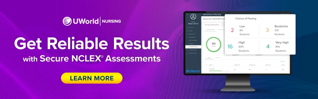 Get Reliable Results with Secure NCLEX® Assessments