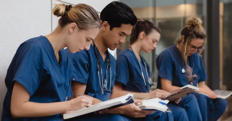 Students preparing for their FNP exam using UWorld FNP QBank